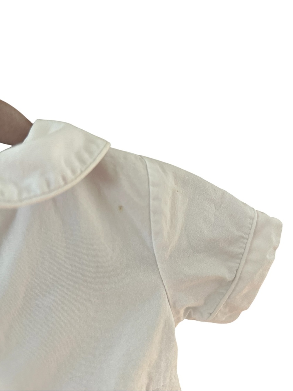Vintage Alexis Baby White Bubble Romper, 3 months - Picture 7 of 8